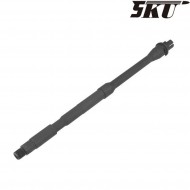 Black lightweight outer barrel 14.5" for aeg m4 5ku (5ku-127) Black lightweight outer barrel 14.5" for aeg m4 5ku (5ku-127)