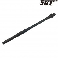 Canna esterna lightweight mid-lenght black 14.5" per aeg m4 5ku (5ku-129)