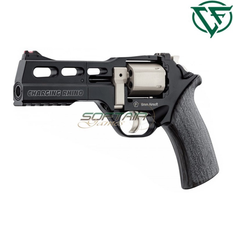 Revolver LIMITED EDITION a co2 full metal black CHARGING RHINO Chiappa Firearms (cf-160-097) Revolver LIMITED EDITION a co2 full metal black CHARGING RHINO Chiappa Firearms (cf-160-097)