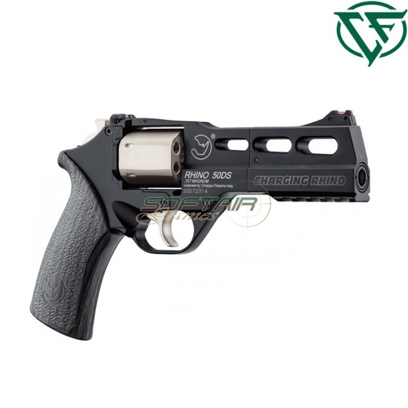 Revolver LIMITED EDITION a co2 full metal black CHARGING RHINO Chiappa Firearms (cf-160-097) Revolver LIMITED EDITION a co2 full metal black CHARGING RHINO Chiappa Firearms (cf-160-097)
