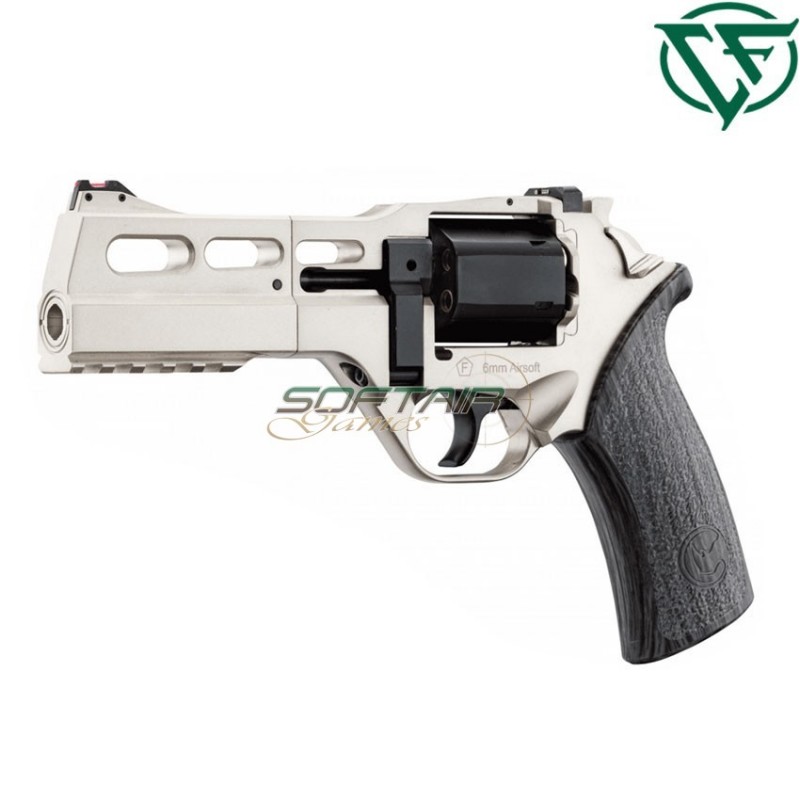 Revolver LIMITED EDITION a co2 full metal silver CHARGING RHINO Chiappa Firearms (cf-160-099) Revolver LIMITED EDITION a co2 full metal silver CHARGING RHINO Chiappa Firearms (cf-160-099)