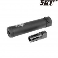 Silenziatore black SOCOM 556 MG QD type A 14mm CCW 5ku (5ku-141-a)