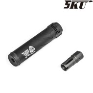 SOCOM 556 MG QD type B silencer black 14mm CCW 5ku (5ku-141-b)