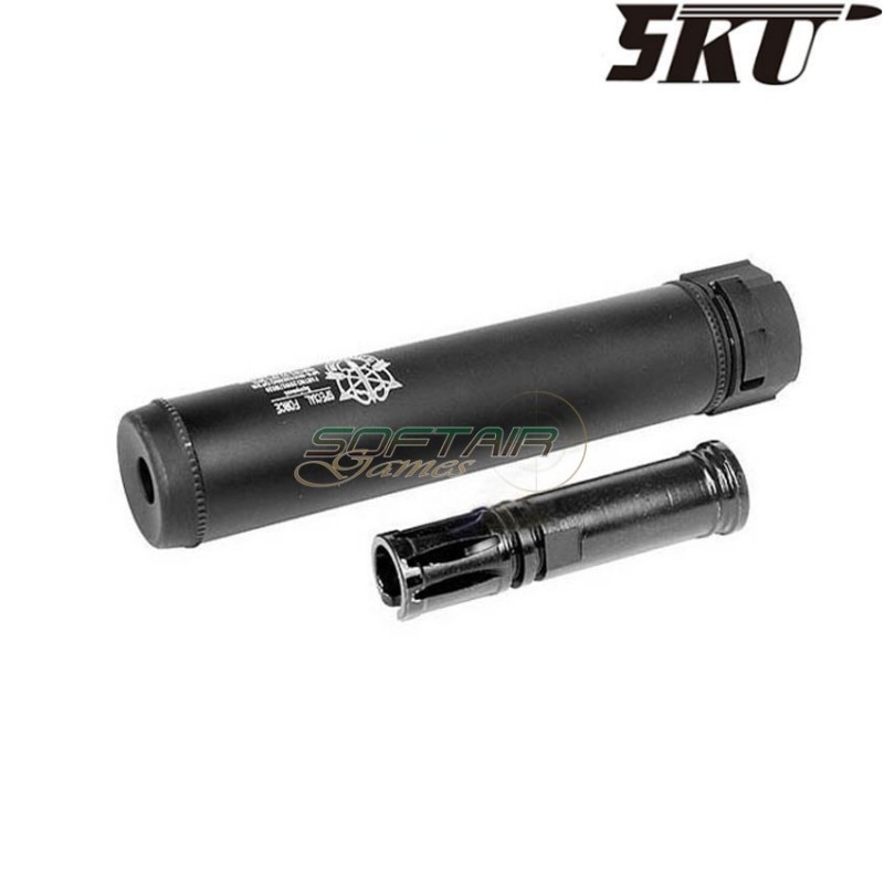 Silenziatore black SOCOM 556 AR QD type A 14mm CCW 5ku (5ku-142-a)