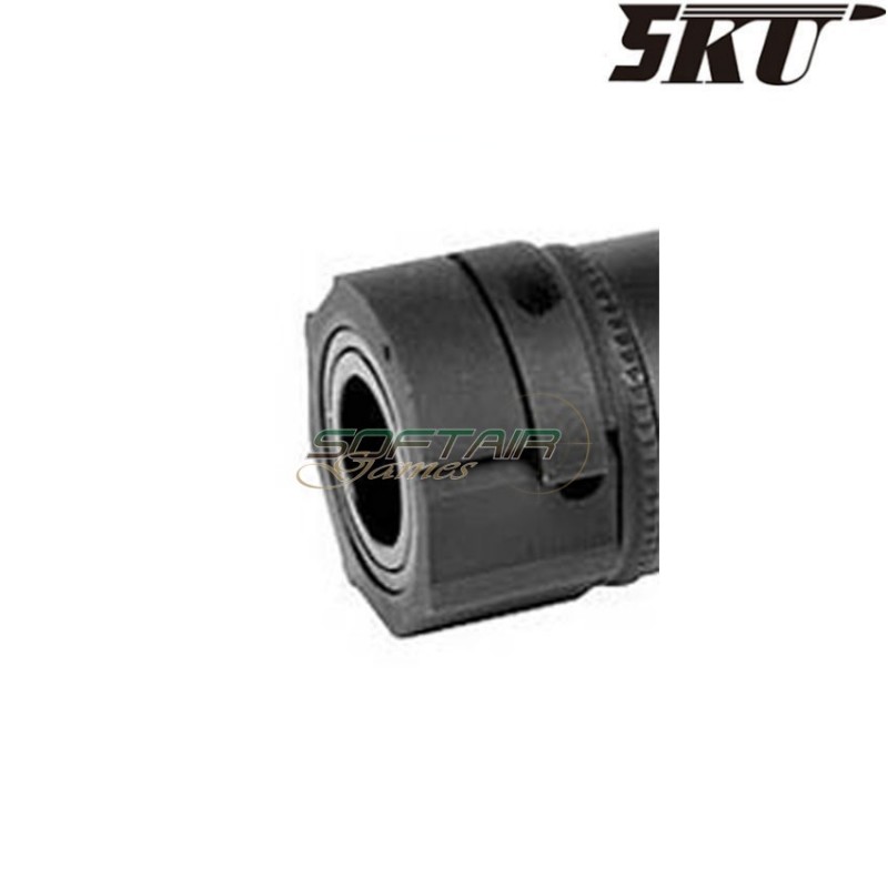 SOCOM 556 AR QD type B silencer black 14mm CCW 5ku (5ku-142-b)