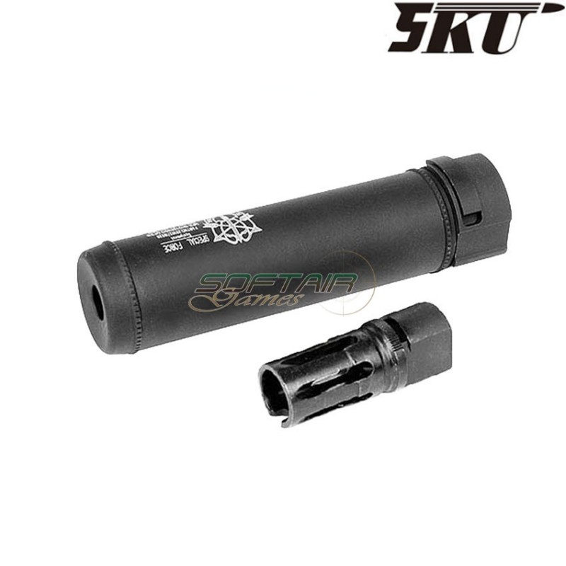 SOCOM 556 RC QD type A silencer black 14mm CCW 5ku (5ku-144-a)