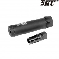 SOCOM 556 RC QD type A silencer black 14mm CCW 5ku (5ku-144-a)