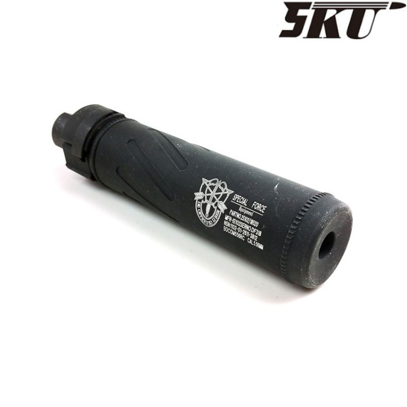 SOCOM 556 RC QD type B silencer black 14mm CCW 5ku (5ku-144-b)