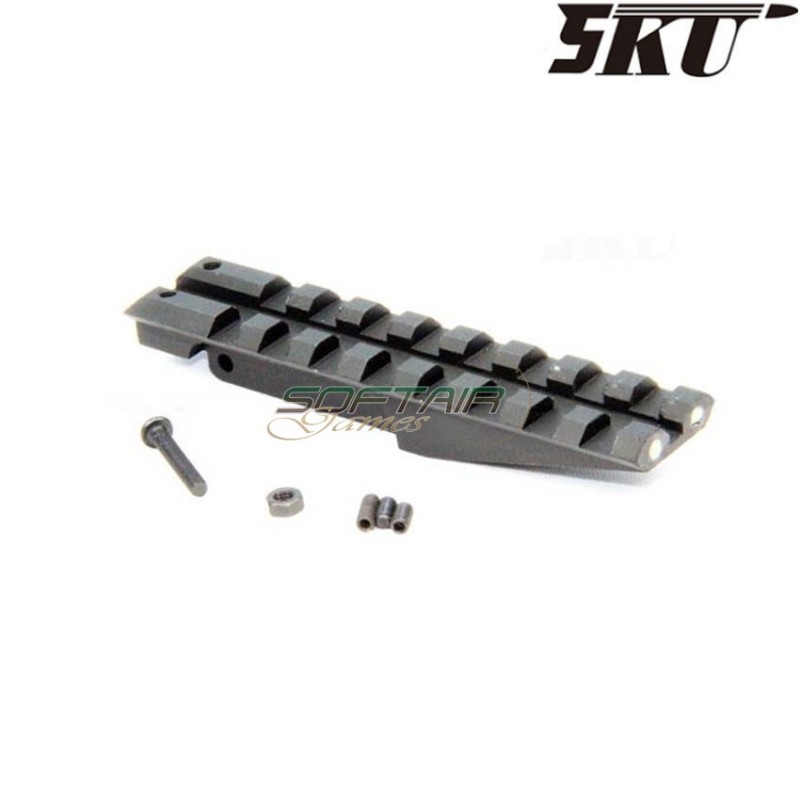 AK Rear Sight Metal Rail black 5ku (5ku-146)