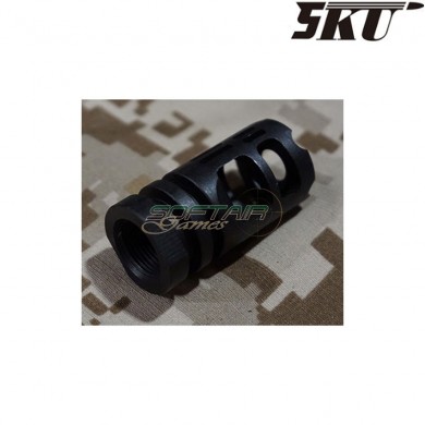 Flash hider gamma 556 black 14mm ccw 5ku (5ku-165)