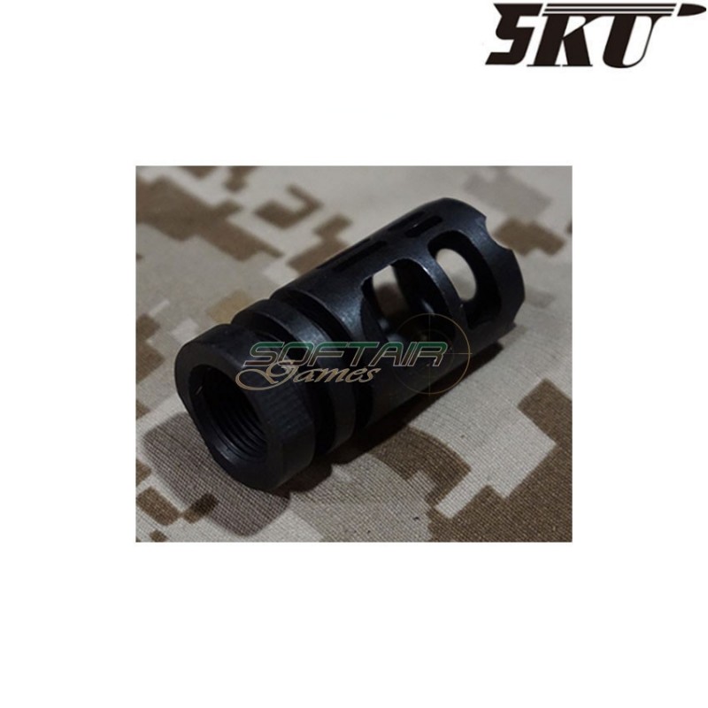 Spegnifiamma gamma 556 black 14mm ccw 5ku (5ku-165)
