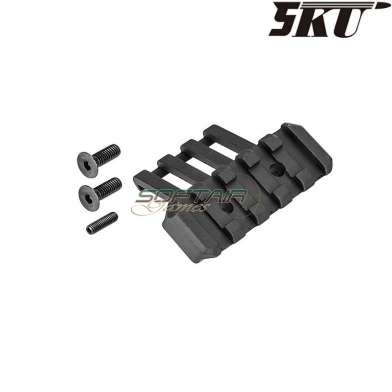 One clock offset side mount black 5ku (5ku-176)