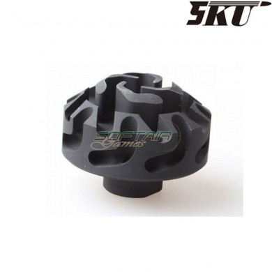 Flash hider cookie cutter type 3 14mm ccw 5ku (5ku-182-C)