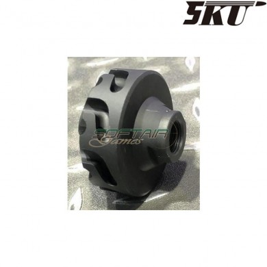 Flash hider cookie cutter type 3 14mm ccw 5ku (5ku-182-C)