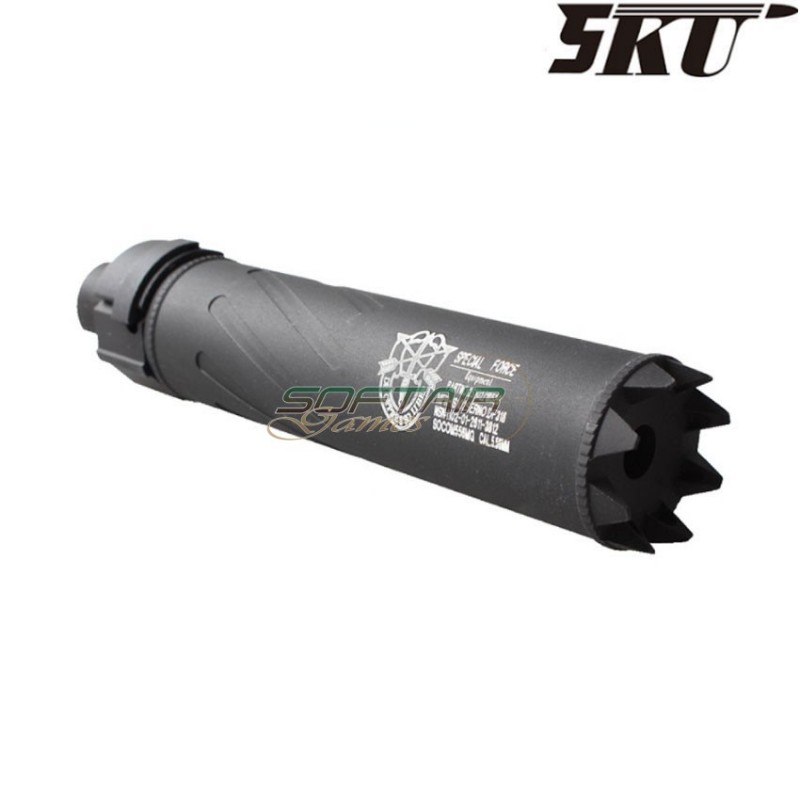 Silenziatore black SOCOM 556 MG MONSTER QD type B 14mm CCW 5ku (5ku-186-b)
