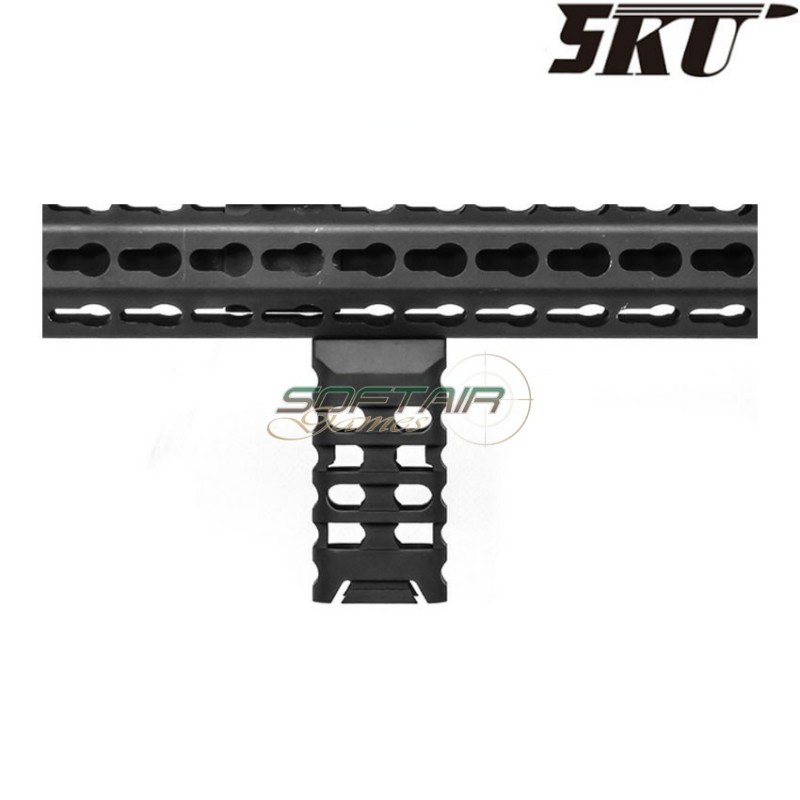 Grip verticale ULTRALIGHT per keymod BLACK 5ku (5ku-193)