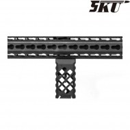 ULTRALIGHT-45 vertical grip for keymod BLACK 5ku (5ku-193-45)