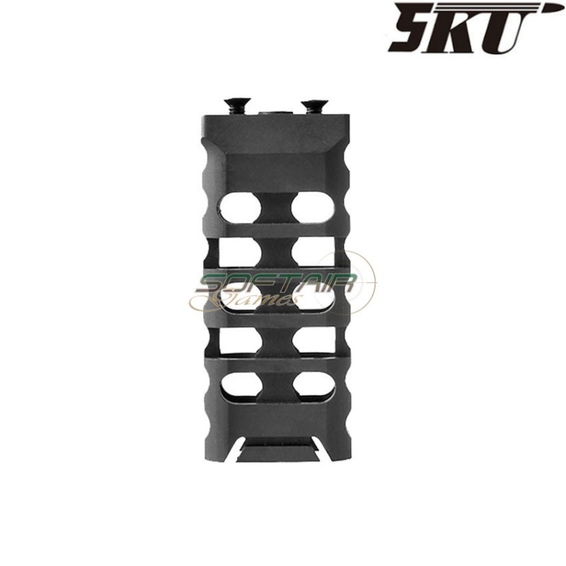 Grip verticale ULTRALIGHT long per keymod BLACK 5ku (5ku-194)