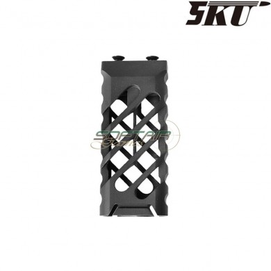 ULTRALIGHT-45 long vertical grip for keymod BLACK 5ku (5ku-194-45)