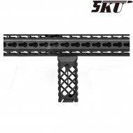 ULTRALIGHT-45 long vertical grip for keymod BLACK 5ku (5ku-194-45)