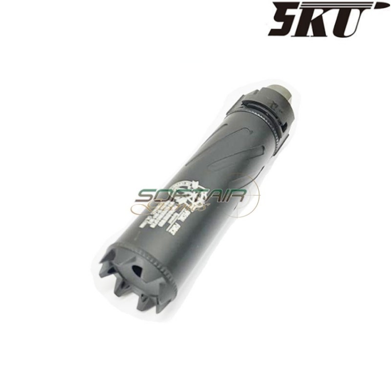 Silenziatore black SOCOM 556 RC MONSTER QD type B 14mm CCW 5ku (5ku-185-b)