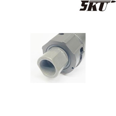 Silenziatore black SOCOM 556 RC MONSTER QD type B 14mm CCW 5ku (5ku-185-b)