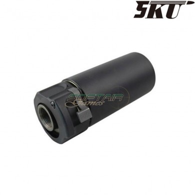 Sf mini warden 14mm ccw black silencer v.2 5ku (5ku-217-b-2)