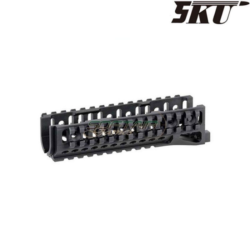 Zenitco b-10 style astina rail inferiore per fucile elettrico ak 5ku (5ku-225)