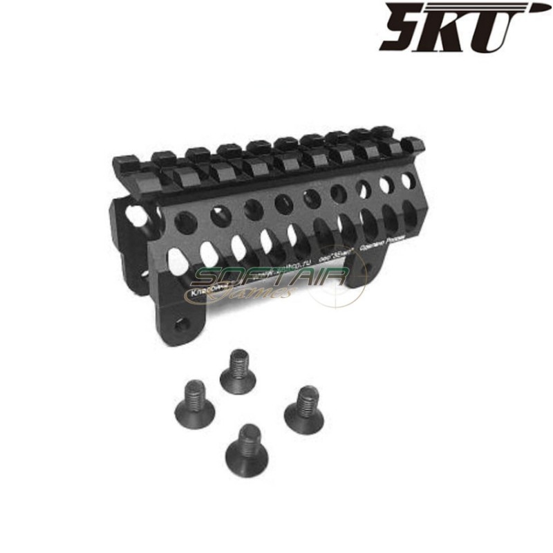 ZENITCO style rail handguard B-19 gas tube cover for ak electric gun 5ku (5ku-227)