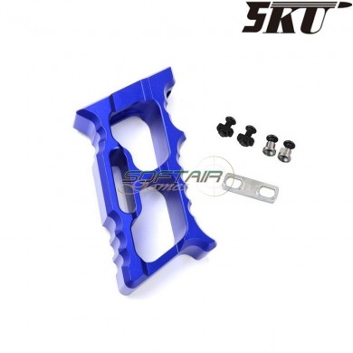 Multipurpose HALO MINIVERT grip for keymod & LC blue 5ku (5ku-235-bu)