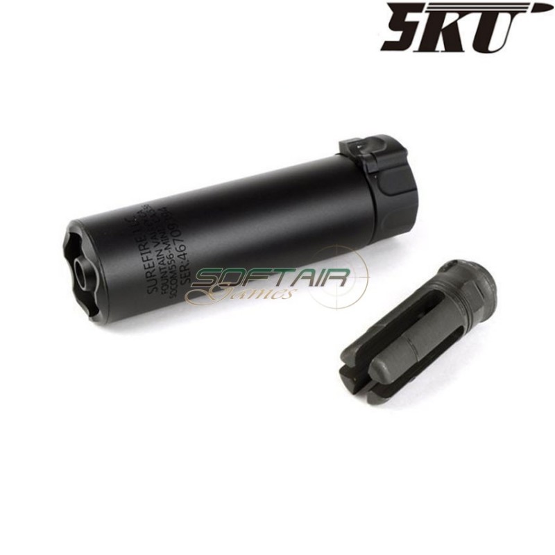 G&G Silenziatore SOCOM L BK – Di Rito Softair