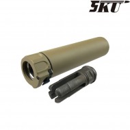 Silencer sf 556 socom 14mm ccw tan 5ku (5ku-244-t)