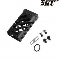 ULTRALIGHT-45 vertical grip for keymod & LC BLACK 5ku (5ku-253-45)