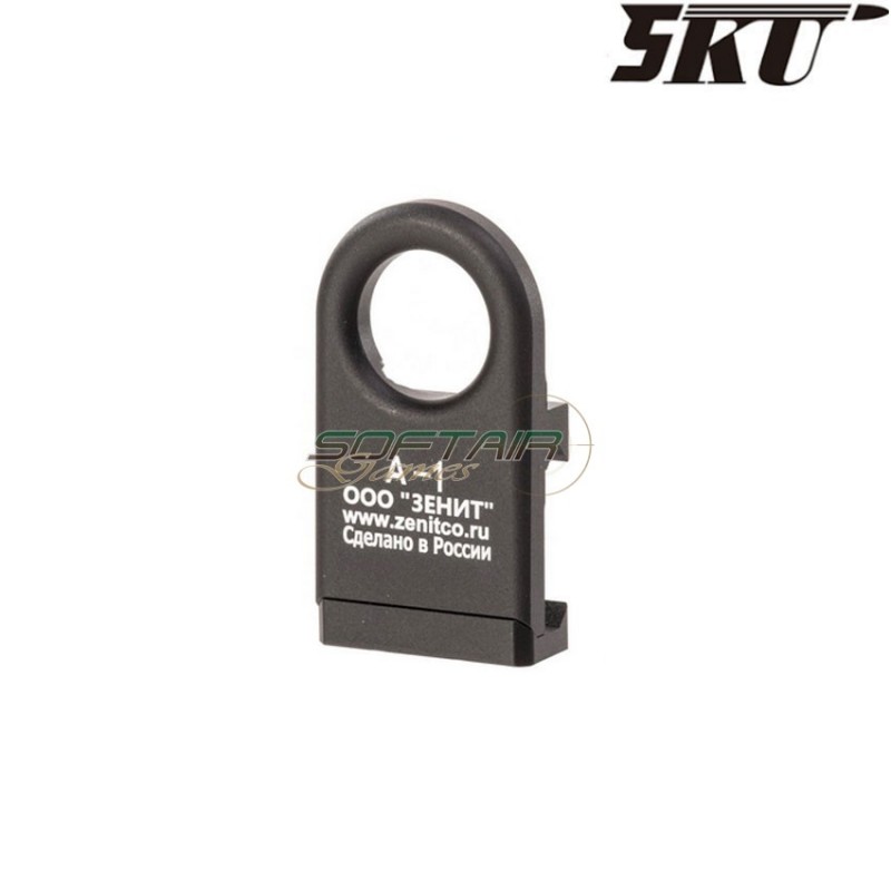 Sling ring A-1 for 20mm rails black 5ku (5ku-264-bk)