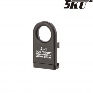 Anello porta cinghia A-1 per slitte 20mm black 5ku (5ku-264-bk)