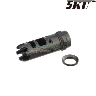 Flash hider kingcomp 14mm ccw black 5ku (5ku-246)