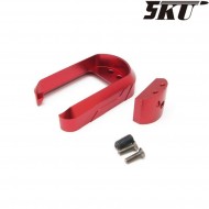 Type 1 magwell red for glock 17/18 gas pistol 5ku (5ku-gb-276-r)