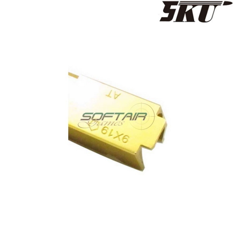 Canna esterna golf ball style gold type 2 per pistola g17/g18 5ku (5ku-gb-428-g)