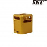 Compensator gold micro comp. V3 for pistol g17/g18 5ku (5ku-gb-447-g) Compensator gold micro comp. V3 for pistol g17/g18 5ku (5ku-gb-447-g)