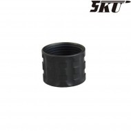 Cover type d black canna esterna pistola per 14mm ccw 5ku (5ku-gb-451-bk)