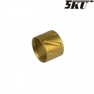 Gold type b cover pistol outer barrel for 14mm ccw 5ku (5ku-gb-456-g) Gold type b cover pistol outer barrel for 14mm ccw 5ku (5ku-gb-456-g)