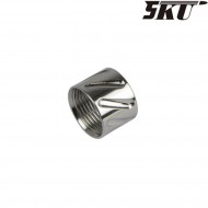 Silver type b cover pistol outer barrel for 14mm ccw 5ku (5ku-gb-456-s) Silver type b cover pistol outer barrel for 14mm ccw 5ku (5ku-gb-456-s)