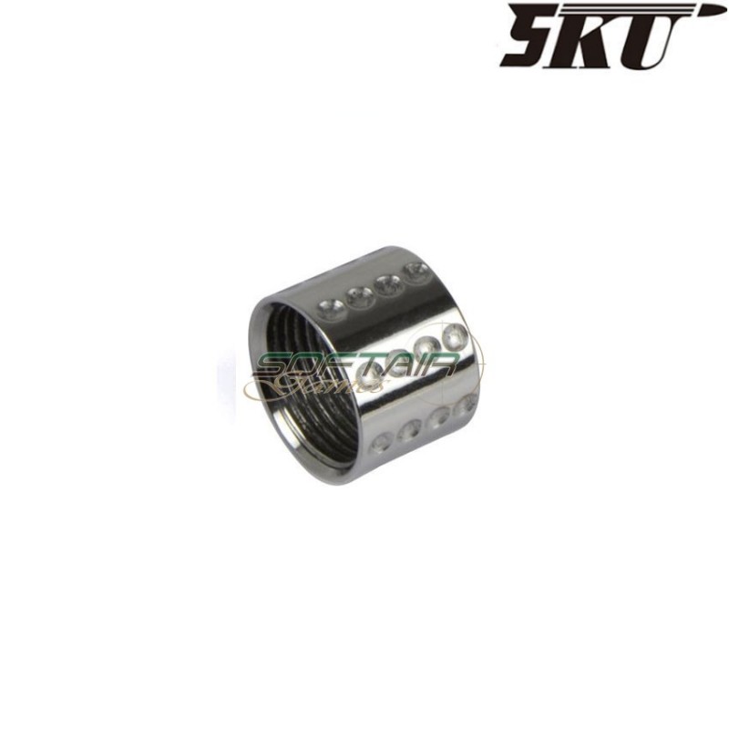 Silver type c cover pistol outer barrel for 14mm ccw 5ku (5ku-gb-455-s) Silver type c cover pistol outer barrel for 14mm ccw 5ku (5ku-gb-455-s)