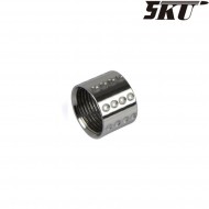 Silver type c cover pistol outer barrel for 14mm ccw 5ku (5ku-gb-455-s) Silver type c cover pistol outer barrel for 14mm ccw 5ku (5ku-gb-455-s)