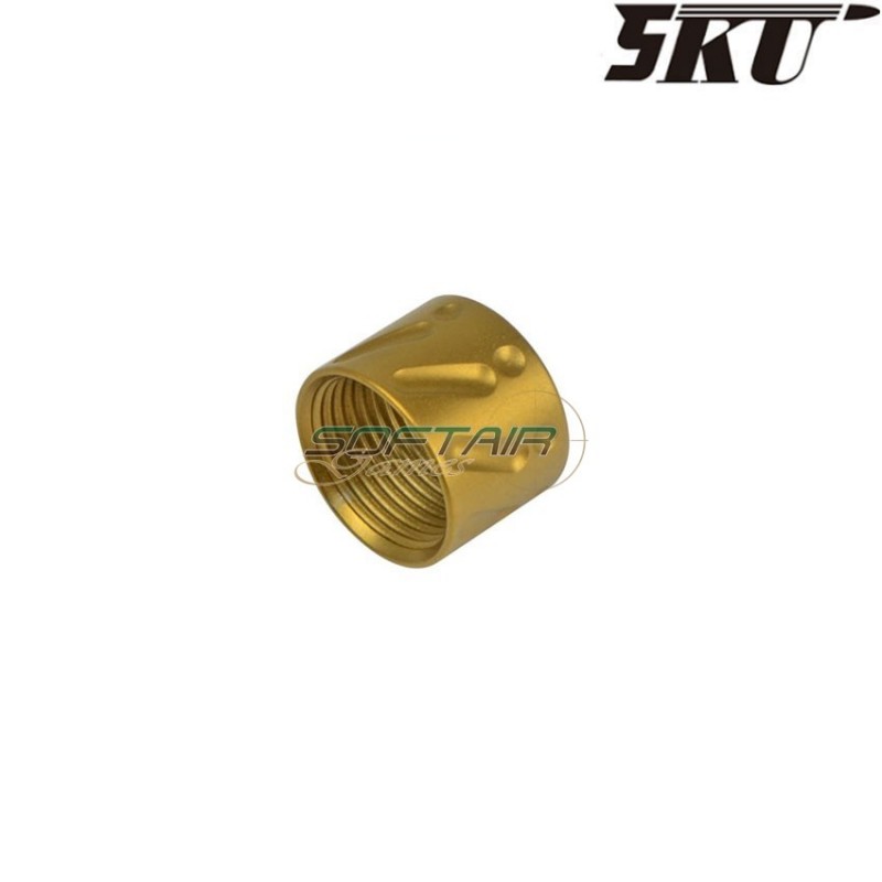 Cover type a gold canna esterna pistola per 14mm ccw 5ku (5ku-gb-457-g)