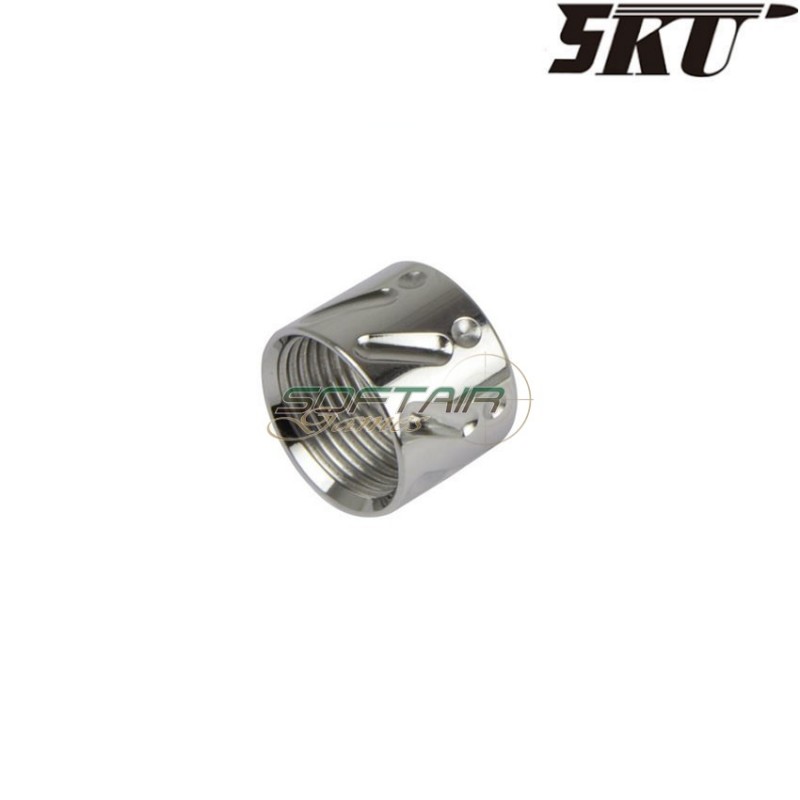 Silver type a cover pistol outer barrel for 14mm ccw 5ku (5ku-gb-457-s) Silver type a cover pistol outer barrel for 14mm ccw 5ku (5ku-gb-457-s)