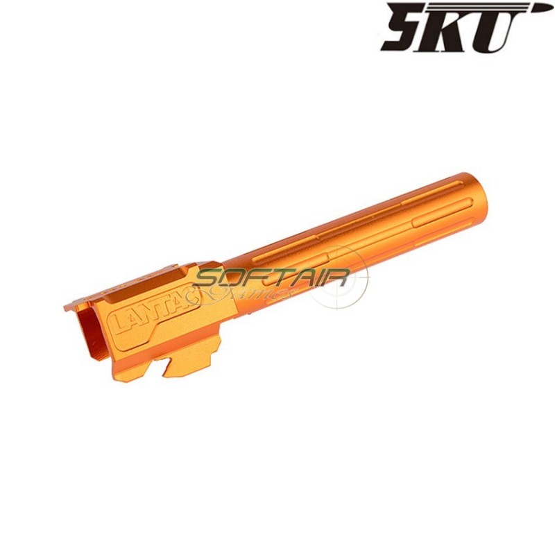 9ine style gold outer barrel for pistol g17/g18 5ku (5ku-gb-459-g)