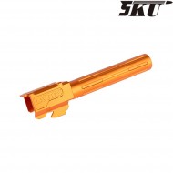 Canna esterna 9ine style gold per pistola g17/g18 5ku (5ku-gb-459-g)