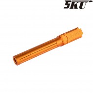9ine style gold outer barrel for pistol g17/g18 5ku (5ku-gb-459-g)