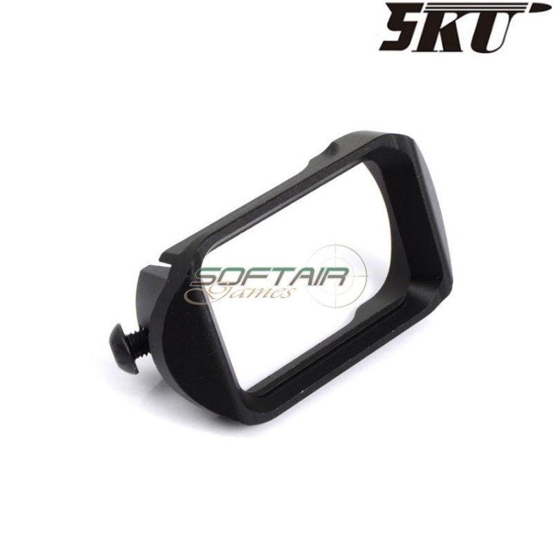 Compact magwell black for glock 17/18 gas pistol 5ku (5ku-gb-467-bk)